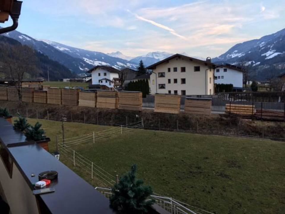 Blick vom balkon Ferienhaus Zillertal