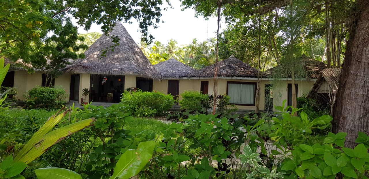 Gartenanlage Biyadhoo Island Resort