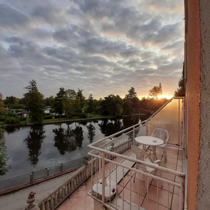 Ausblick Hotel Kubrat an der Spree