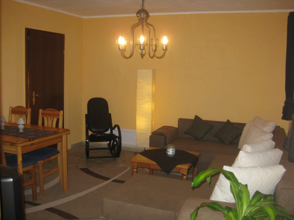 Wohnzimmer Ferienwohnung Salut