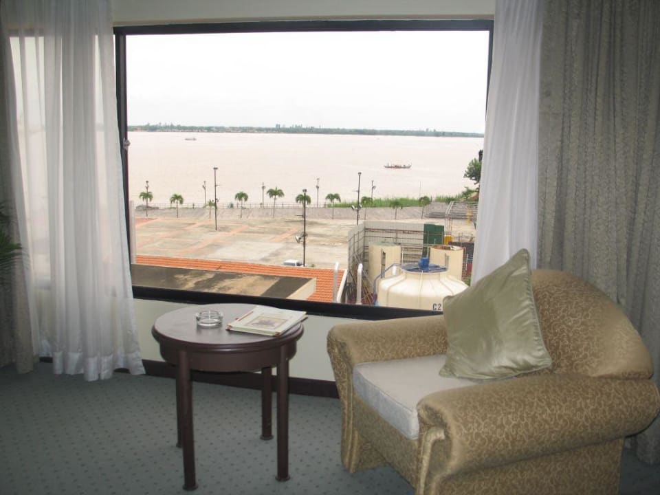 Blick aus dem Zimmer Hotel Cambodiana