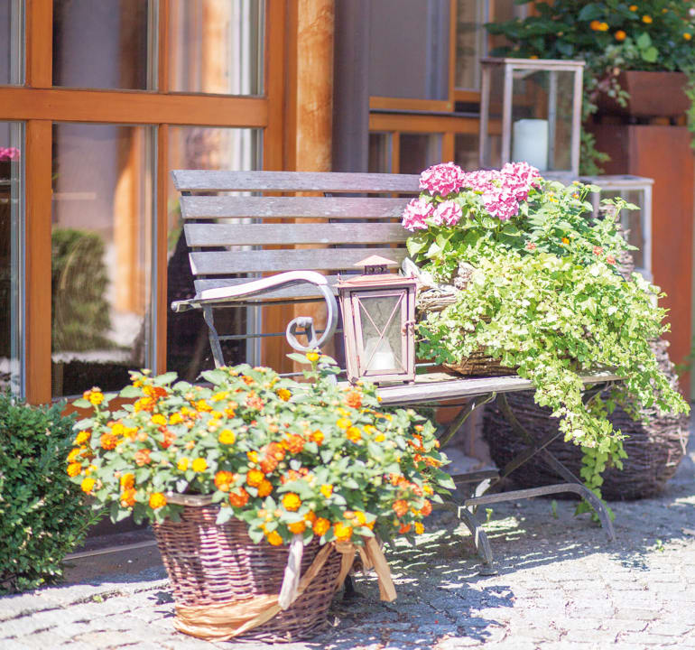 Gartenanlage Appartementhaus Silvia