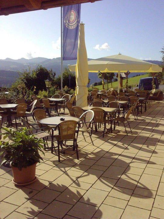 Hotelterrasse Hotel JMS Holiday Allgäu