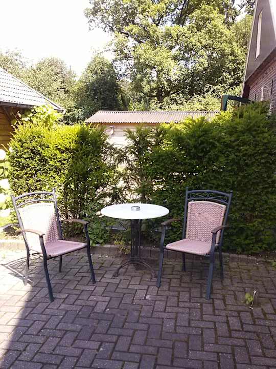 Zimmerterrasse zum Entspannen. (Liegen vorhanden!) B&B Nieuw Beusink