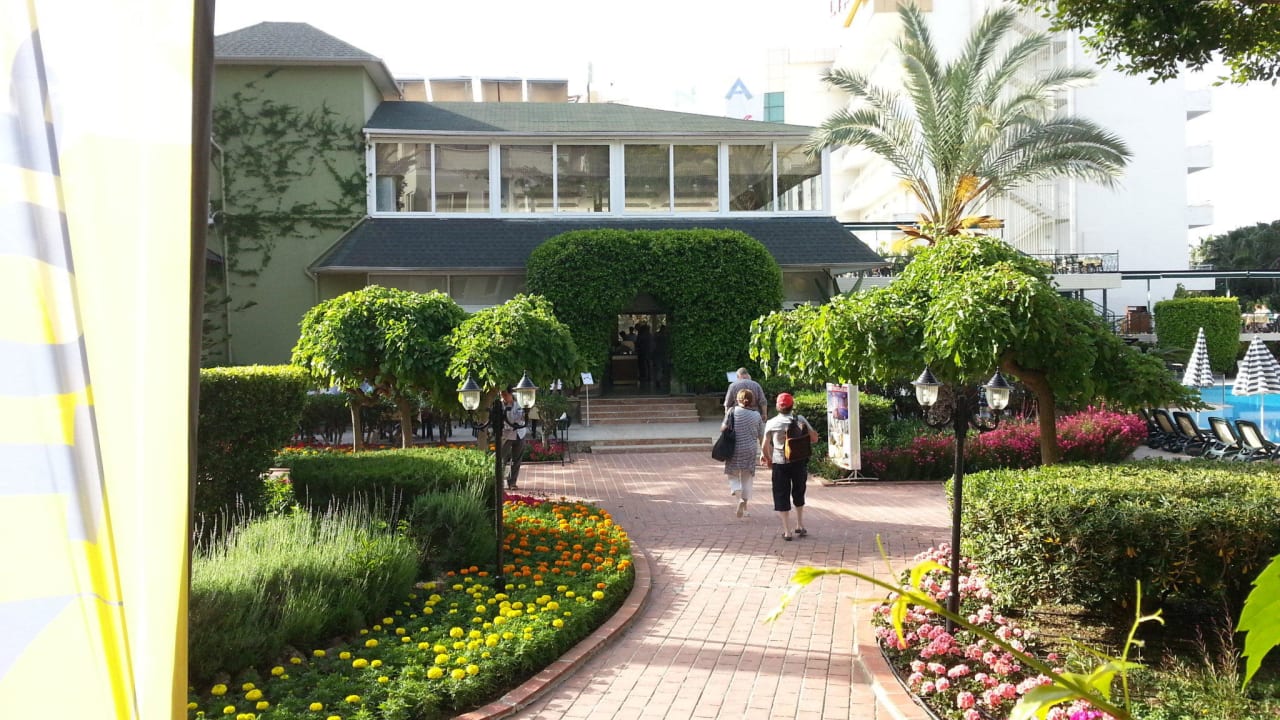 Gartenblick Hotel Gardenia Beach