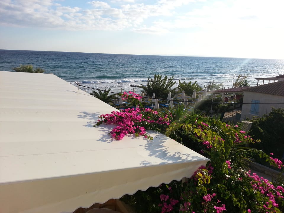 Ausblick vom Balkon Hotel Belussi Beach