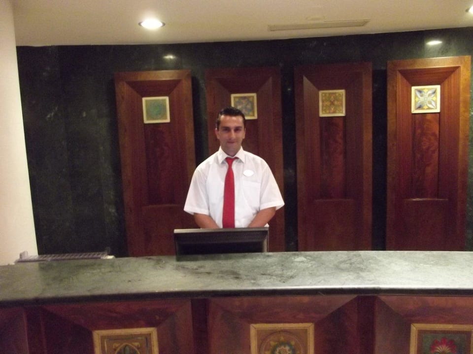 Die nette Rezeption Trendy Aspendos Beach Hotel