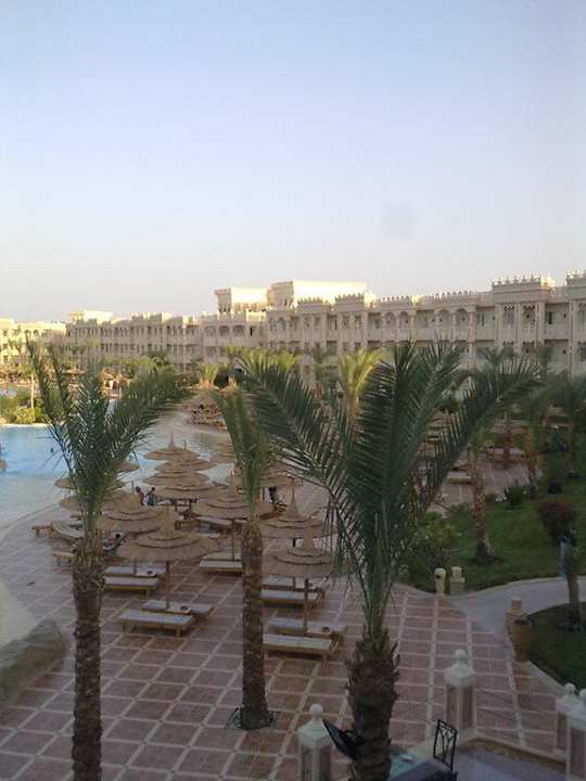 Blick von der Terrasse Pickalbatros Palace Resort
