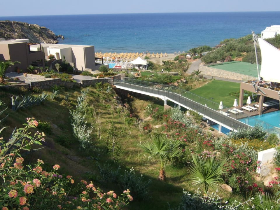 Ausblick von der oberen Brücke Atlantica Mikri Poli Crete