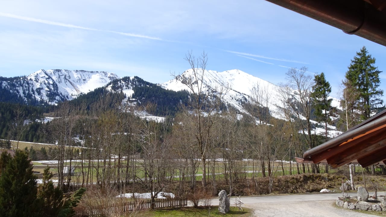 Ausblick Bauernhof Haus Waldesruh