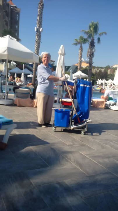 Auch eine liebevolle Gästebetreuerin.  Side Mare Resort & Spa