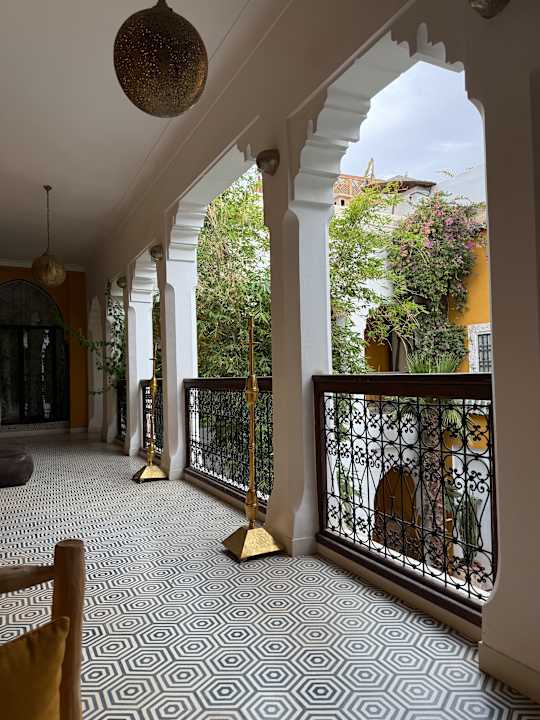 Ausblick Riad Les Yeux Bleus
