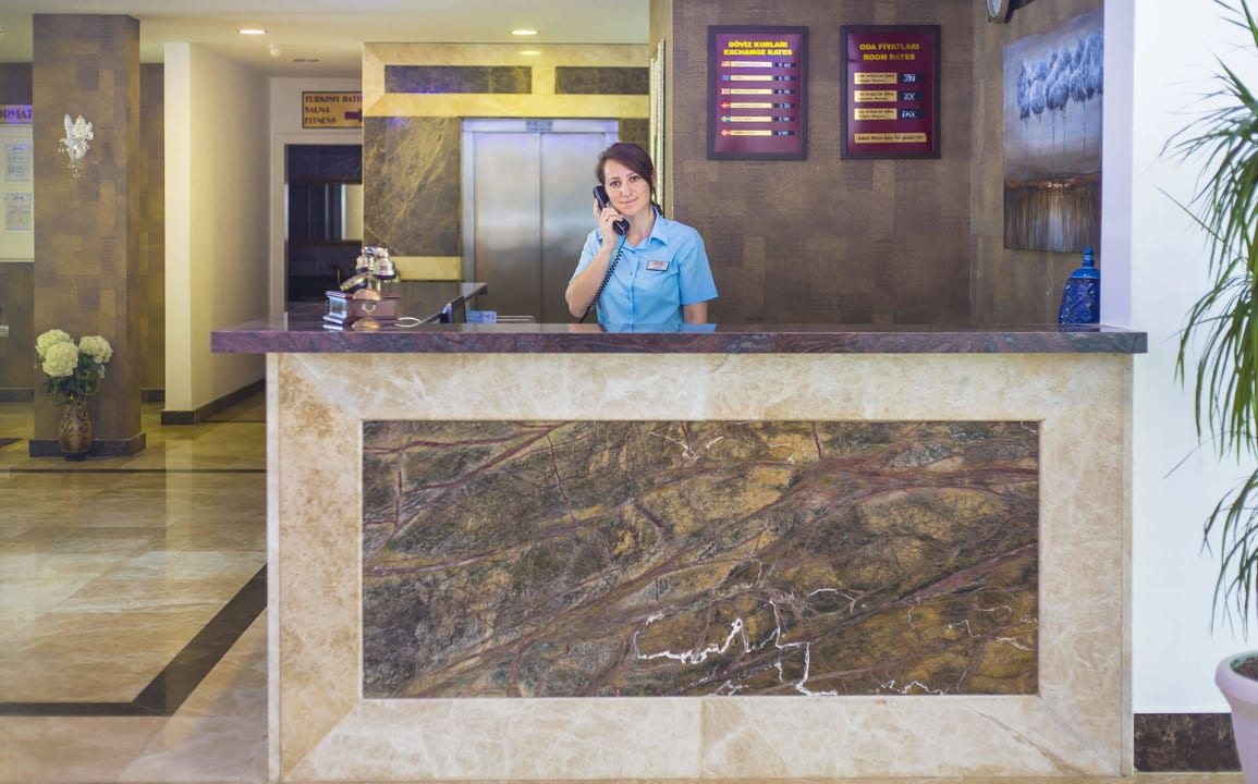 Reception Kleopatra Atlas Hotel