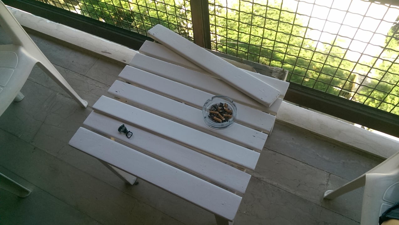 Tisch Balkon Hotel Brascos