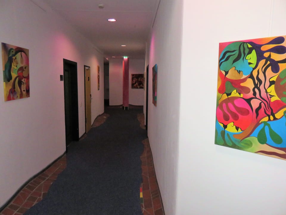 Zugang zu den Zimmer Arthotel Magdeburg