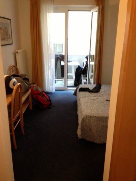 Aussicht auf Balkon Hotel Post Gries