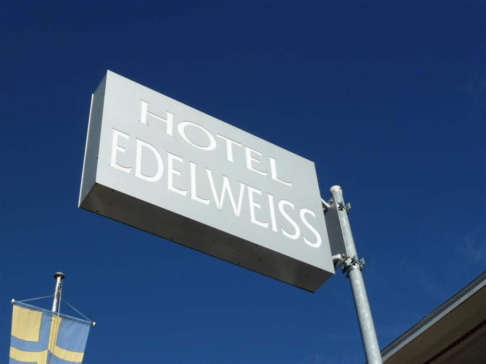 Schild Hotel Edelweiss