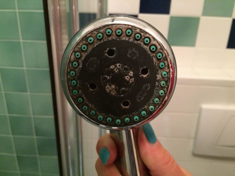 Dusche Doppelzimmer 2 Hotel Anapaya