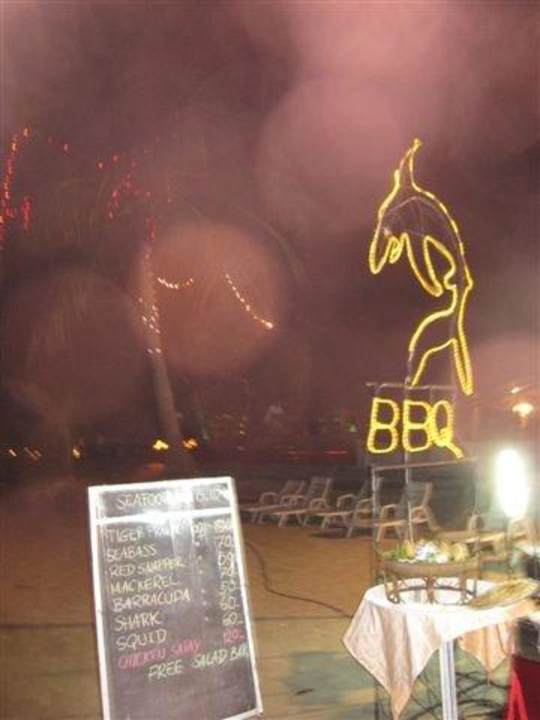 BBQ abends Long Bay Resort Koh Phangan