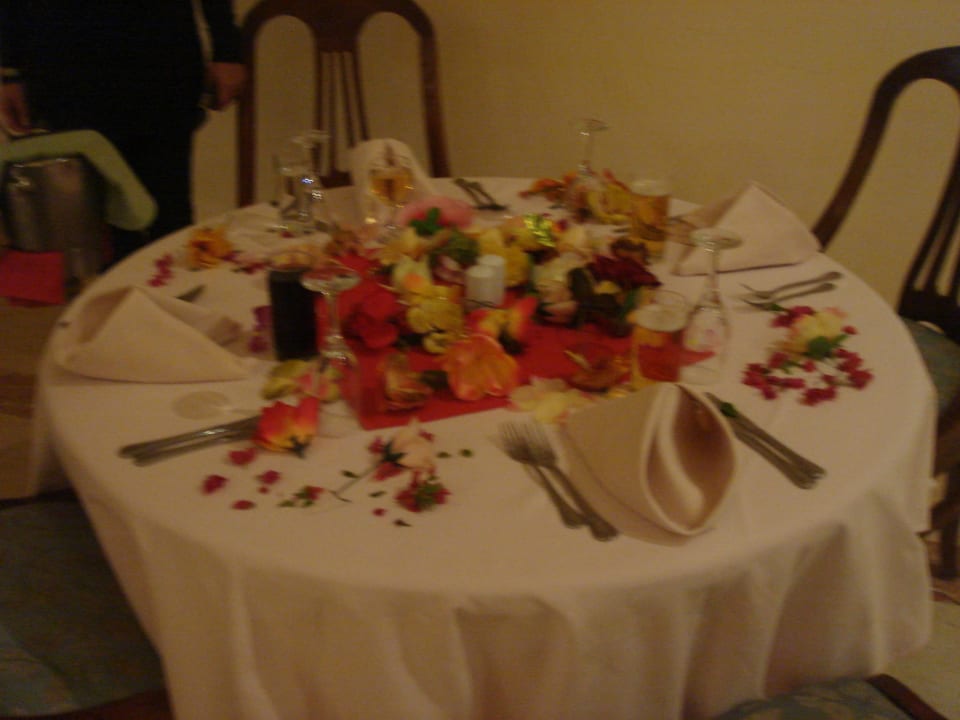 Geburtstagsüberraschung im Restaurant Imperial Shams Abu Soma