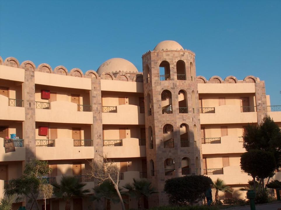 Eins von vielen Hotelhäuser Utopia Beach Club