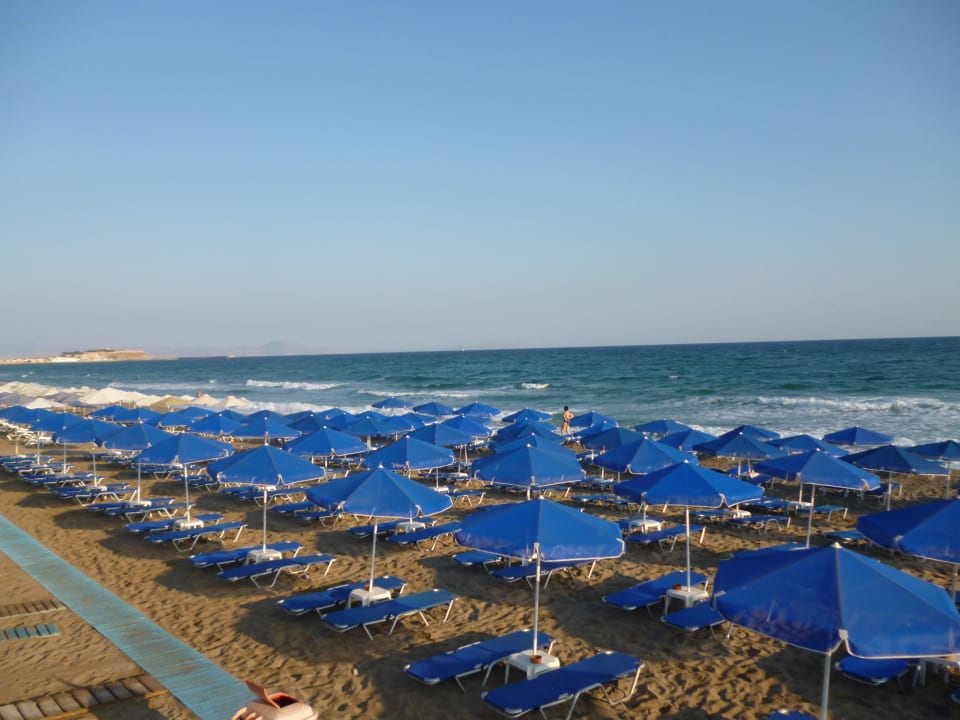 Strandbereich wo wir waren! Dimitrios Beach Hotel