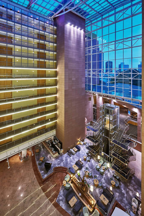 Lobby Hilton Frankfurt City Centre