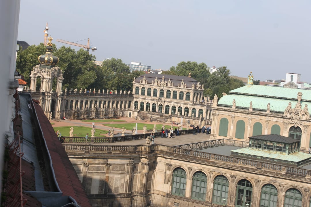 Blick vom Zimmer Hotel Taschenbergpalais Kempinski Dresden