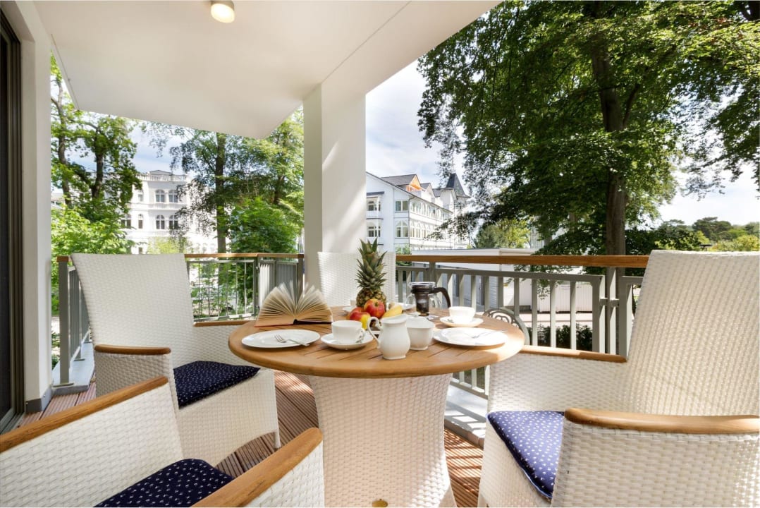 Balkon 1 in Ostlage Apartments Parkvilla Mathilde by Callsen