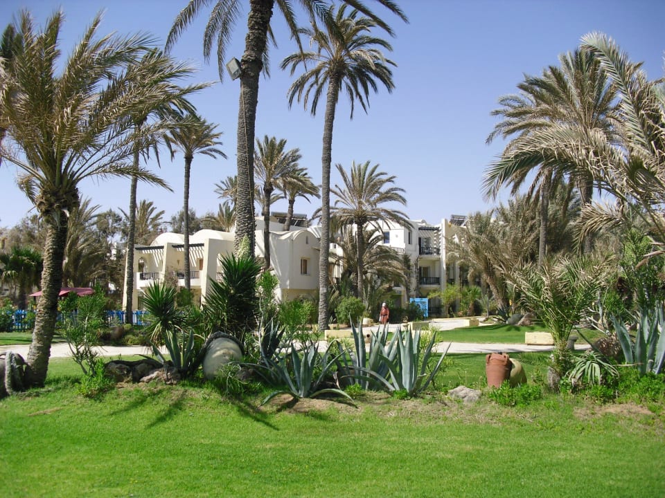 Blick vom Strand zum Hotel Hotel Eden Star
