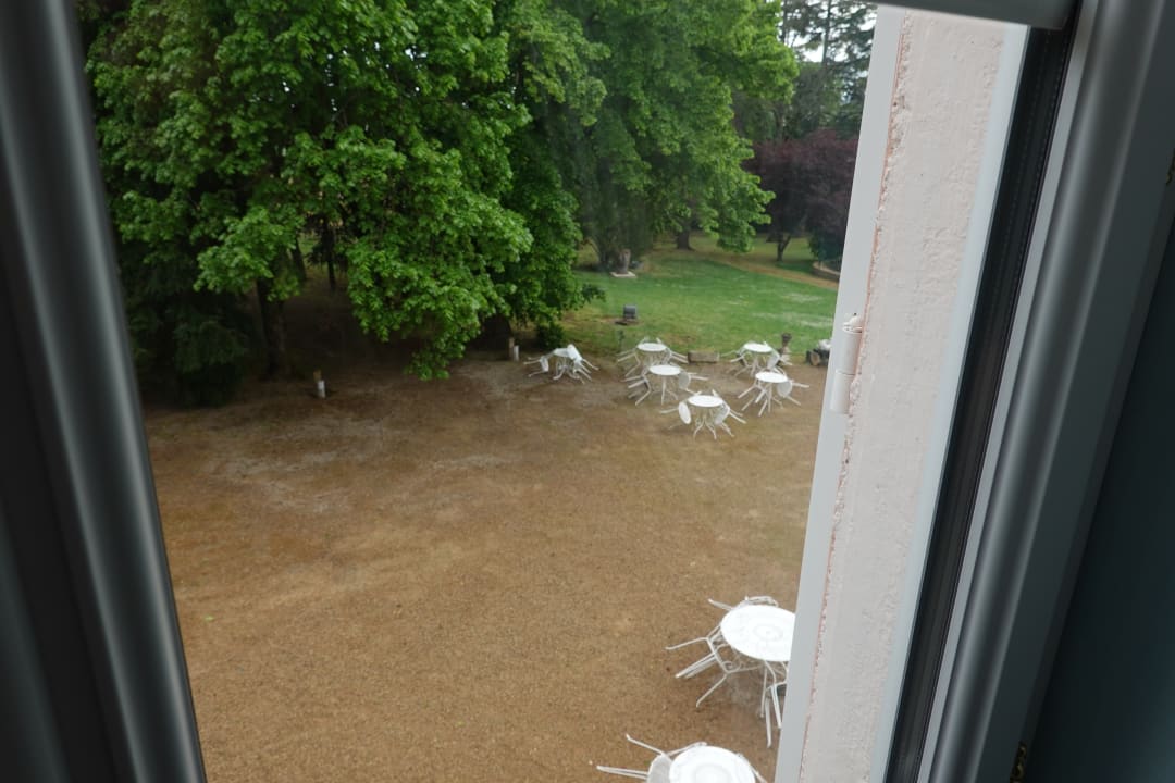 Ausblick B&B Chateau de la Chapelle des Bois