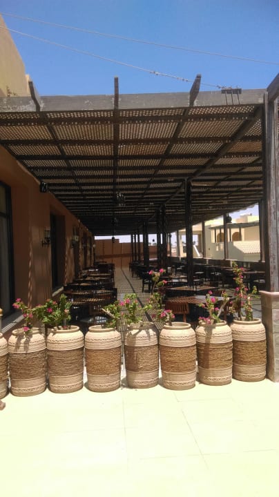 Außenterrasse Speisesaal Stella Garden Resort & Spa, Makadi Bay