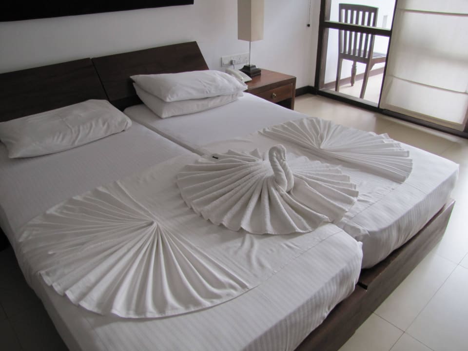 Es gab öfter mal neue Deko Goldi Sands Hotel