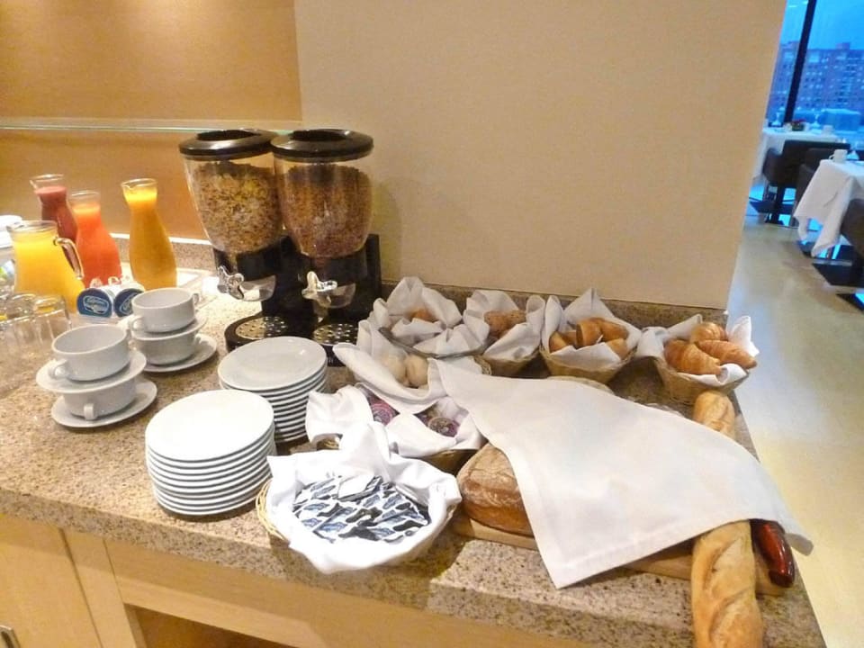 Frühstücksbüffet Executive Lounge Hotel Wyndham Bogota
