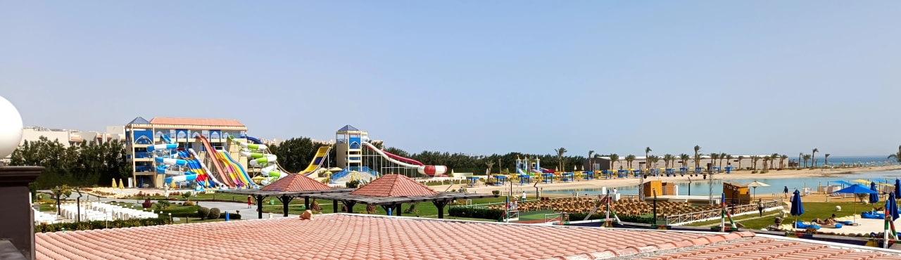 Ausblick Gravity Hotel & Aqua Park Hurghada