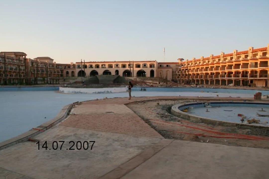 Baustelle 2. Hoteltrakt Pyramisa Beach Resort Sahl Hasheesh