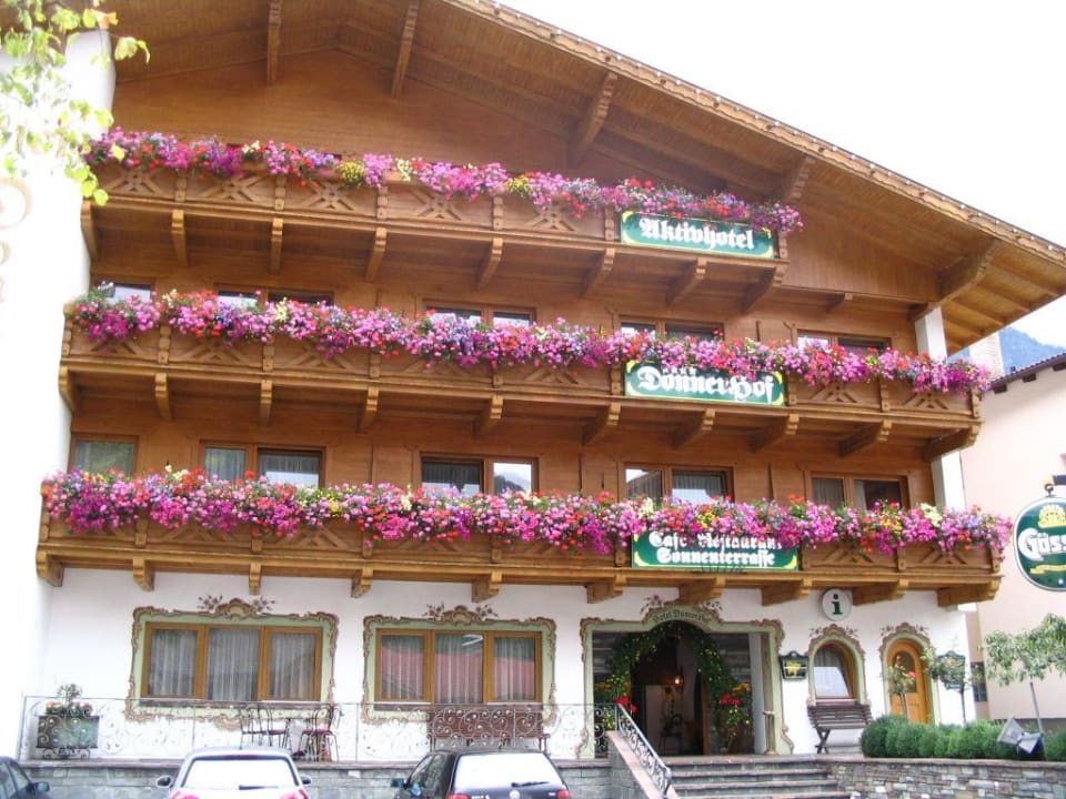 Hoteleingang Donnerhof Hotel Donnerhof