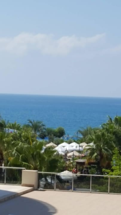 Der Ausblick von unserem Zimmer Seaden Sea Planet Resort & Spa