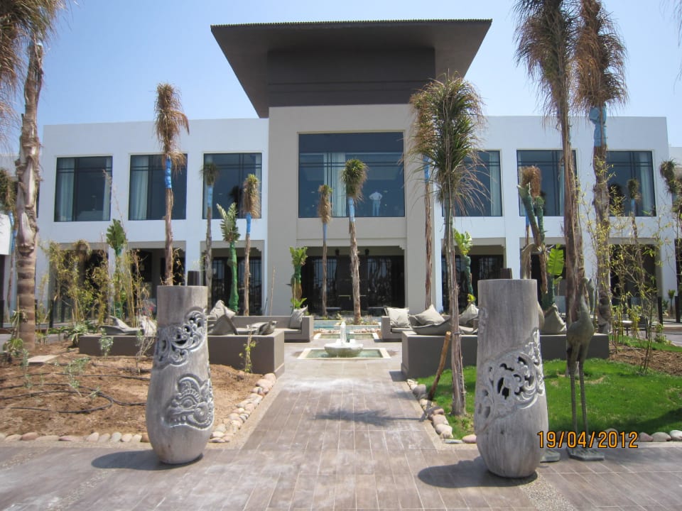 Weg zum Fitness und SPA-Bereich Hotel Riu Palace Tikida Agadir