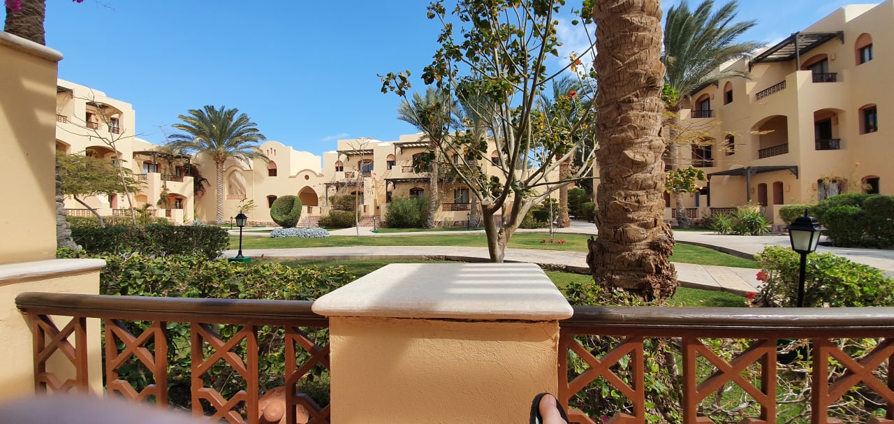 Ausblick Steigenberger Coraya Beach - Adults only