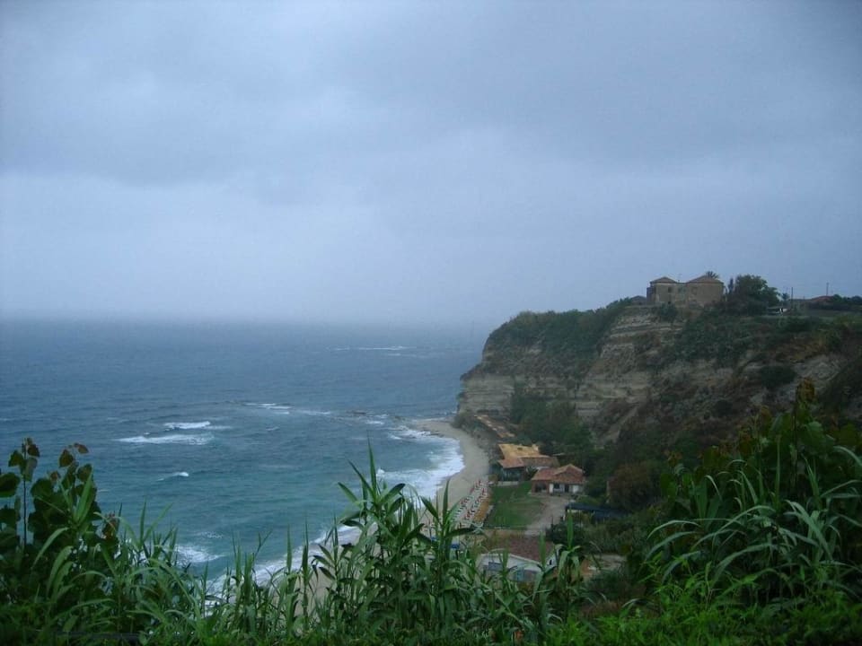 Hotestrand bei Regen Villaggio Stromboli