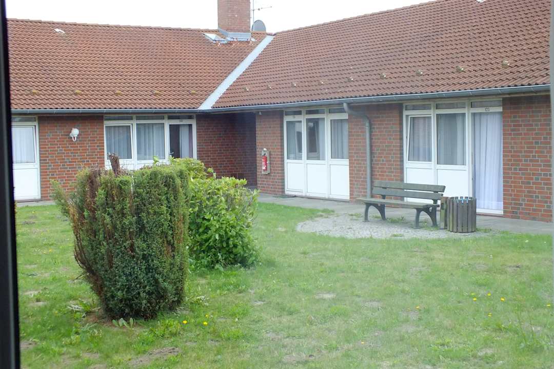 Blick aus dem Fenster Motel Stralsund