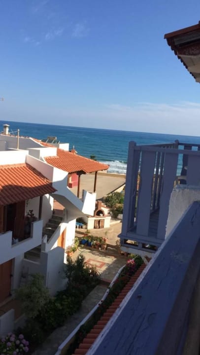 Der Blick vom Balkon Hotel Neon