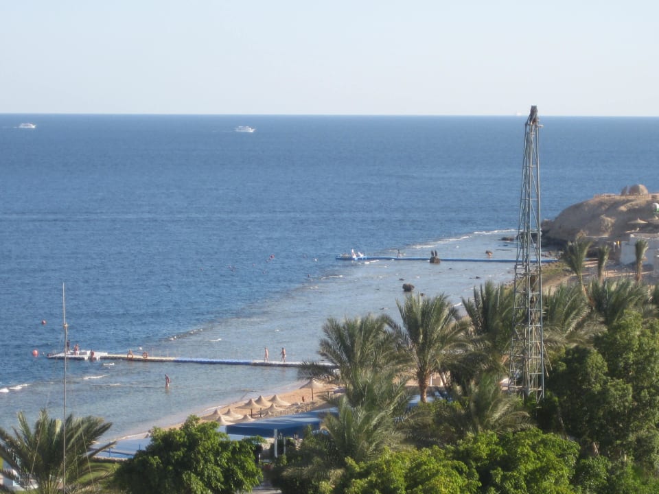 Ausblick nach rechts vom Zimmer Hotel Xperience Sea Breeze Resort