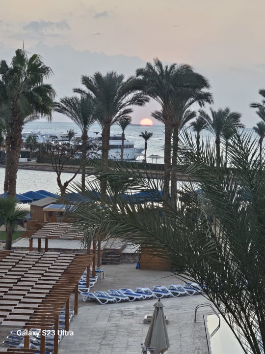 Ausblick Continental Hotel Hurghada