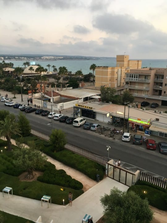 Ausblick Hipotels Gran Playa De Palma