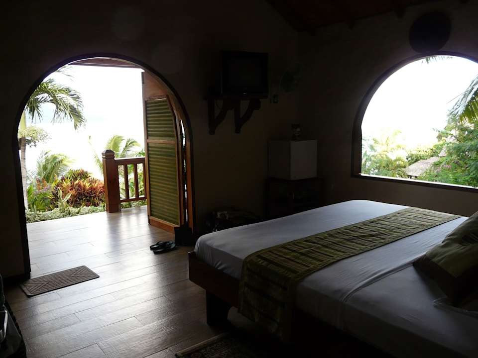 Schlafen wie im Freien- Ausblick aus dem Zimmer Chalets Côté Mer