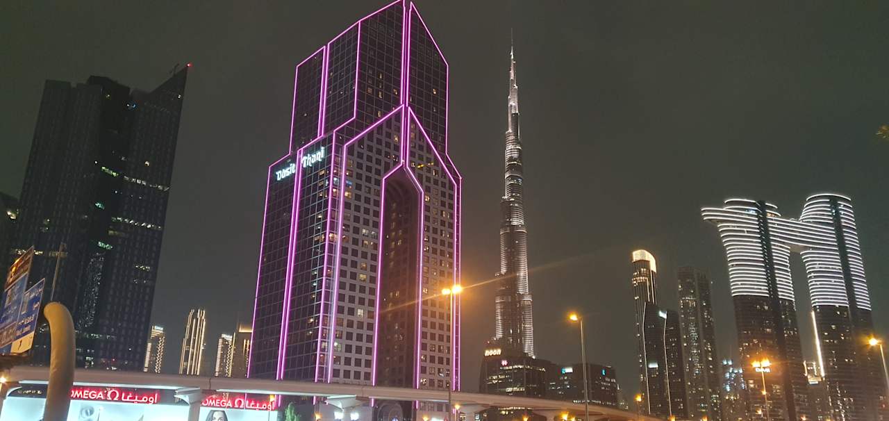 Ausblick Shangri-La Hotel Dubai