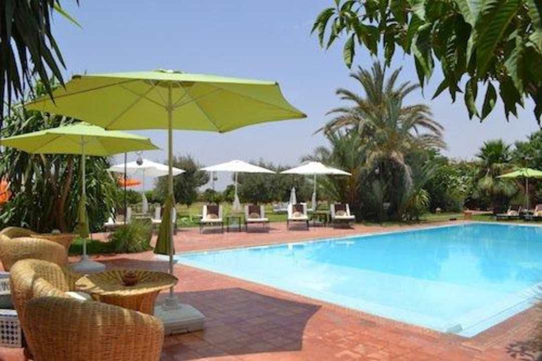 Vue piscine Acacia Villa Marrakech
