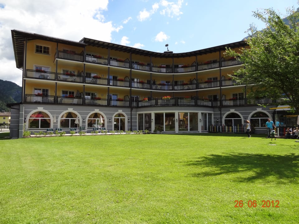 Blick auf den Sonnenbogen (Neubau) POST Family Resort